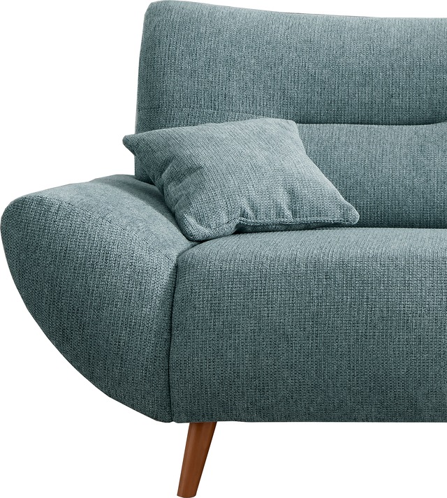 INOSIGN Polstergarnitur »Drago elegant und zeitlos, komfortabel, moderne Formensprache« Set, 3-Sitzer, 2-Sitzer und Sessel, 3 Stk. tlg. als Sessel/Polsterecke erhältlich, versch. Stoffe, inkl. 2 Zierkissen