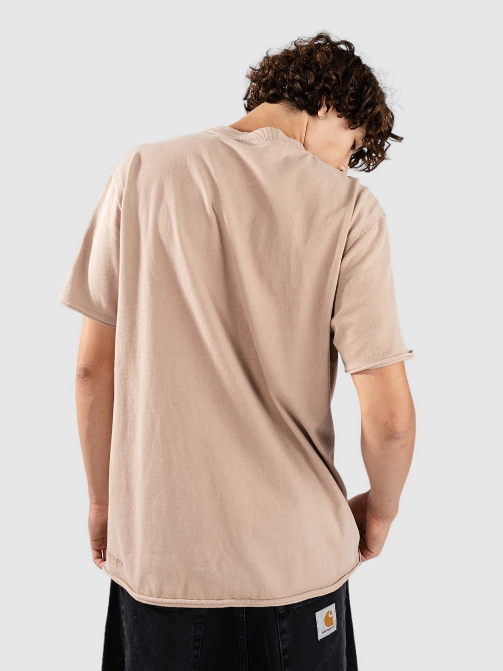 Ninth Hall Fundamental Raw T-Shirt brown
