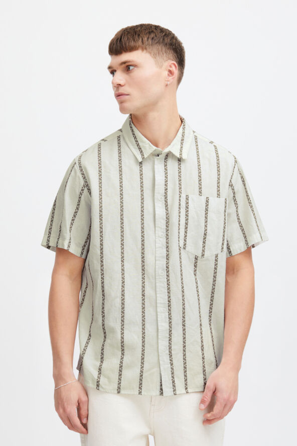!Solid SDLin Stripe Off white