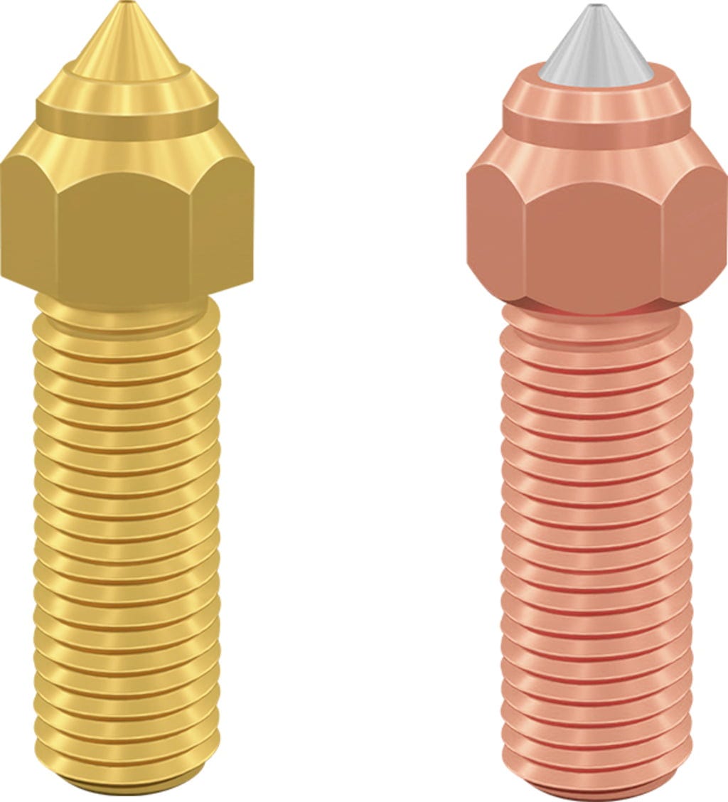 Creality  Düse 2er Set für K1/K1 Max (2023), 0,4 mm    Original Ersatzdüsen