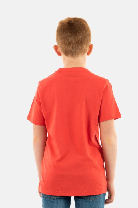Tee shirts manches courtes teddy smith evan 707j rouge corail