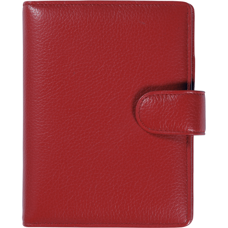 Succes Agenda Ringbuch Senior, Cadiz, 13 x 17.8 cm, rot