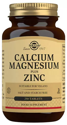 Solgar Calcium Magnesium Zink - 250 tabl