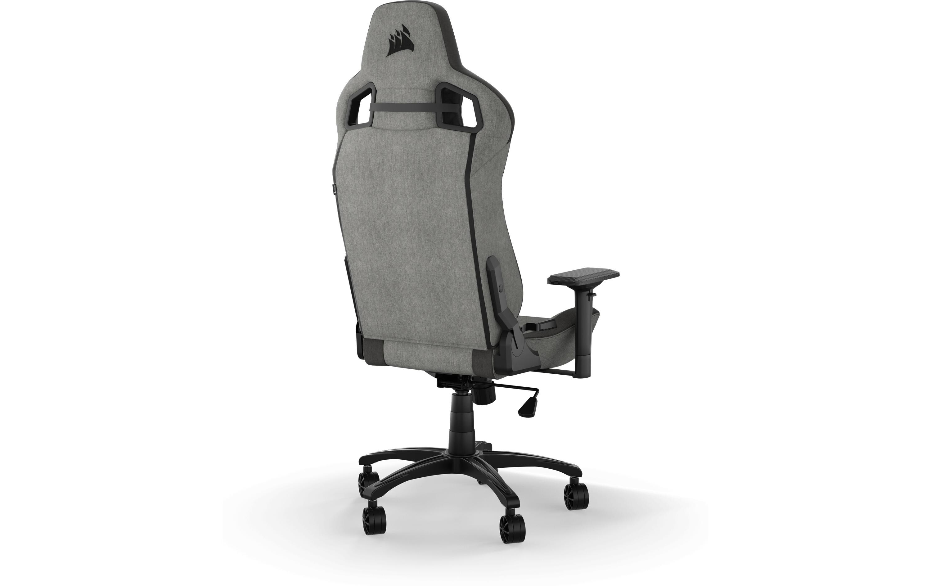 Gaming-Stuhl T3 Rush (2023) Grau<br>Ergonomischer Racing-Gaming-Stuhl mit einer Belastbarkeit von bis zu 120 kg
