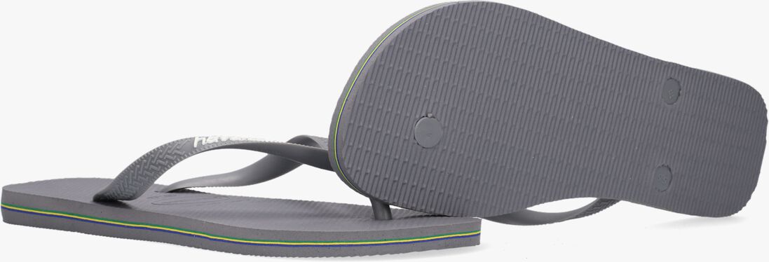 HAVAIANAS grijze havaianas teenslippers brasil logo