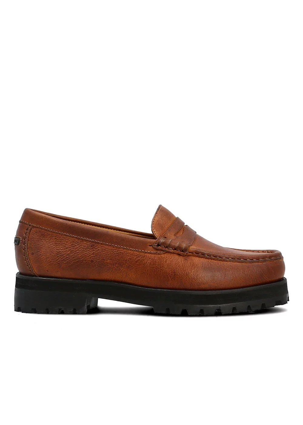 MOCASSIN LUG MOC II CUIR HAVANE