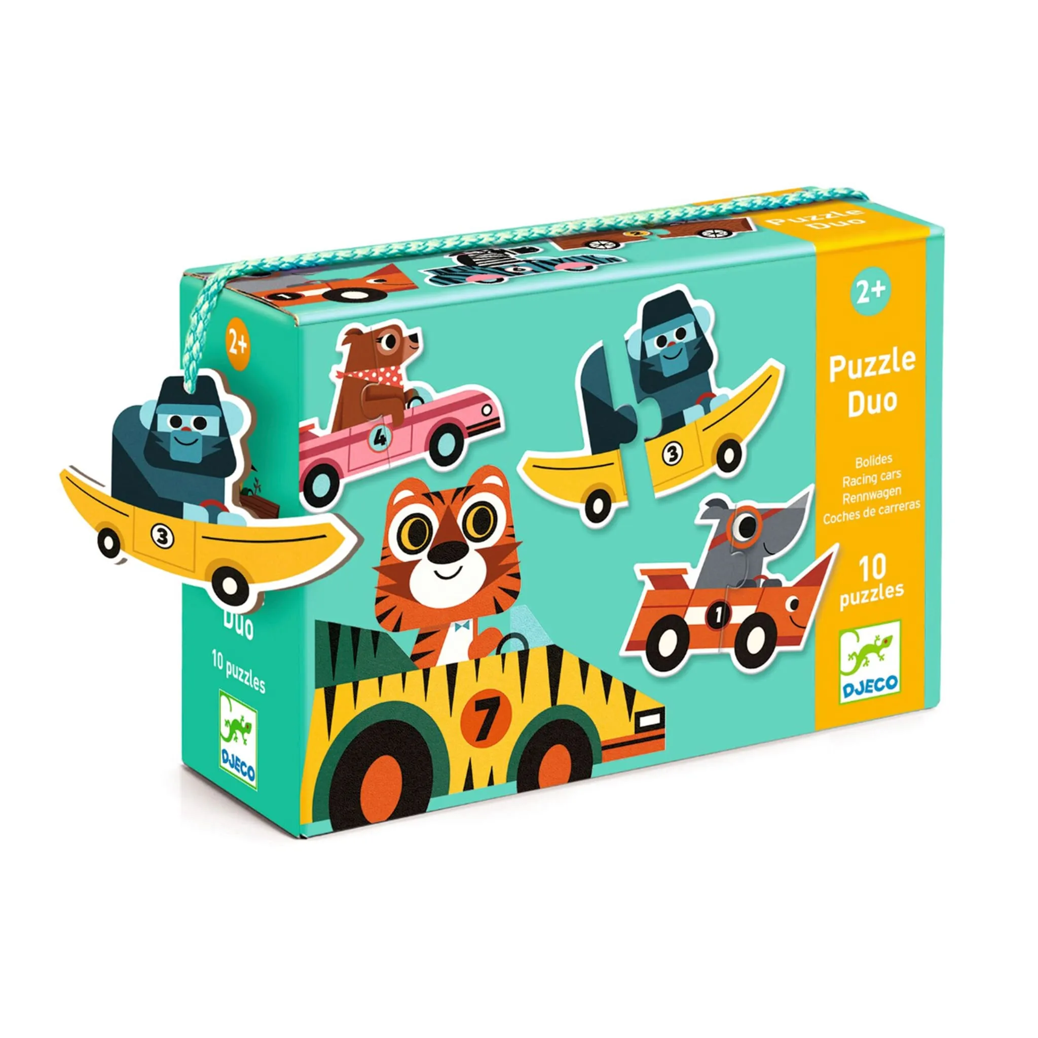 Djeco Puzzle duo - Bolides