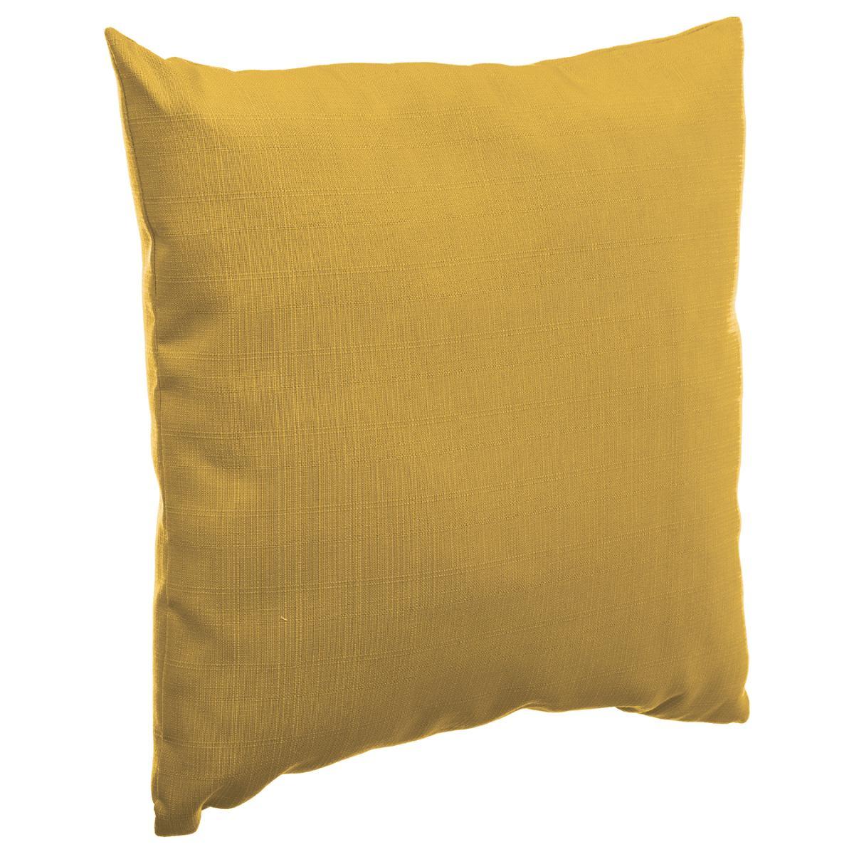 COUSSIN KORAI 40X40CM MOUTARDE