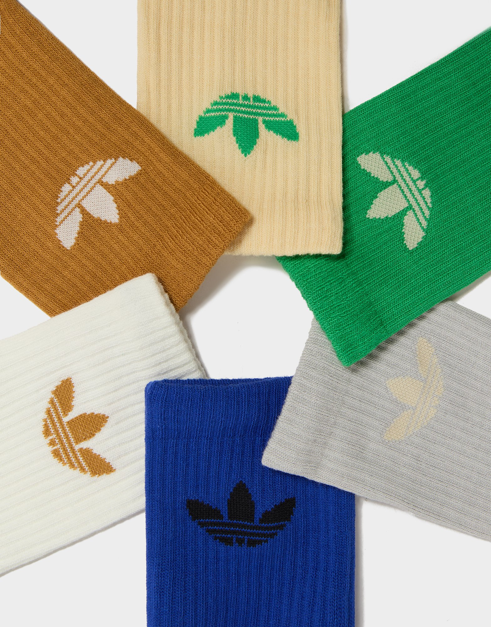 adidas Originals Lot de 6 paires de chaussettes mi-mollet