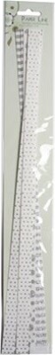 Strimler Selvklæbende Sølv Motiver 15X420Mm 6Stk. - Syrefri