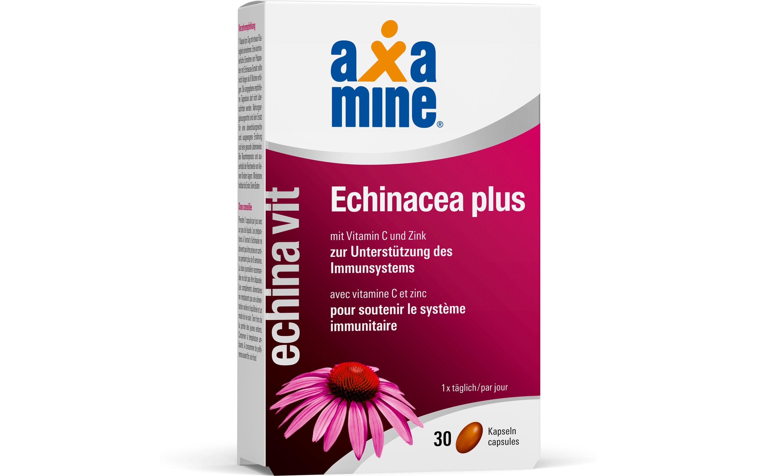 echinaVit Echinacea plus 30 KapselnKapseln zur Unterstützung des Immunsystems