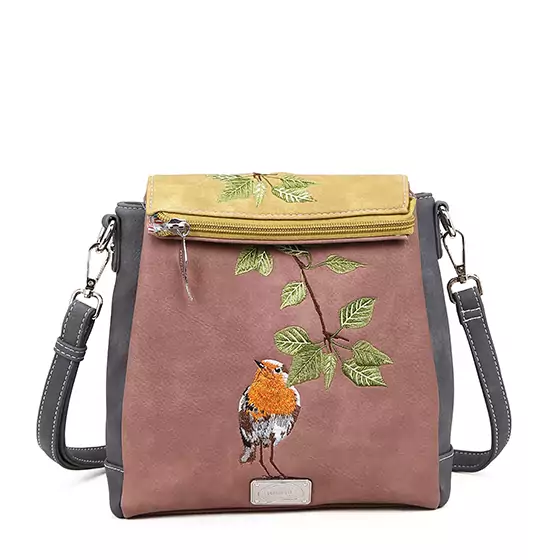 Hi-Di-Hi Tweet Shoulderbag Lilac/ Yellow/ Dark Grey