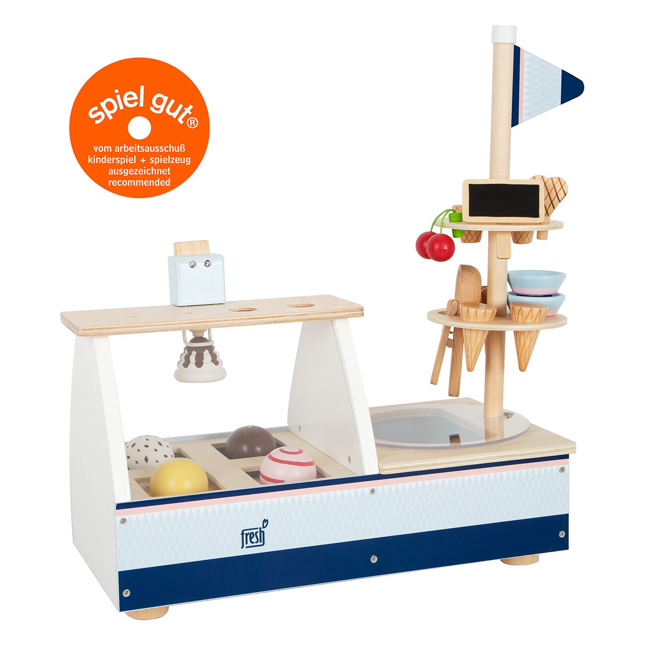 Smallfoot Small Foot Eistheke fresh 11815 Mehrfarbig Kaufladen