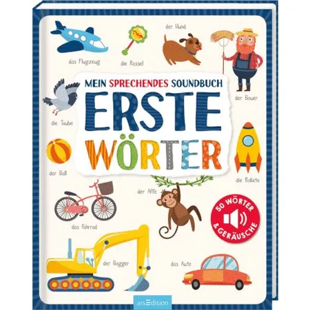 ars Edition Mein sprechendes Soundbuch – Erste Wörter