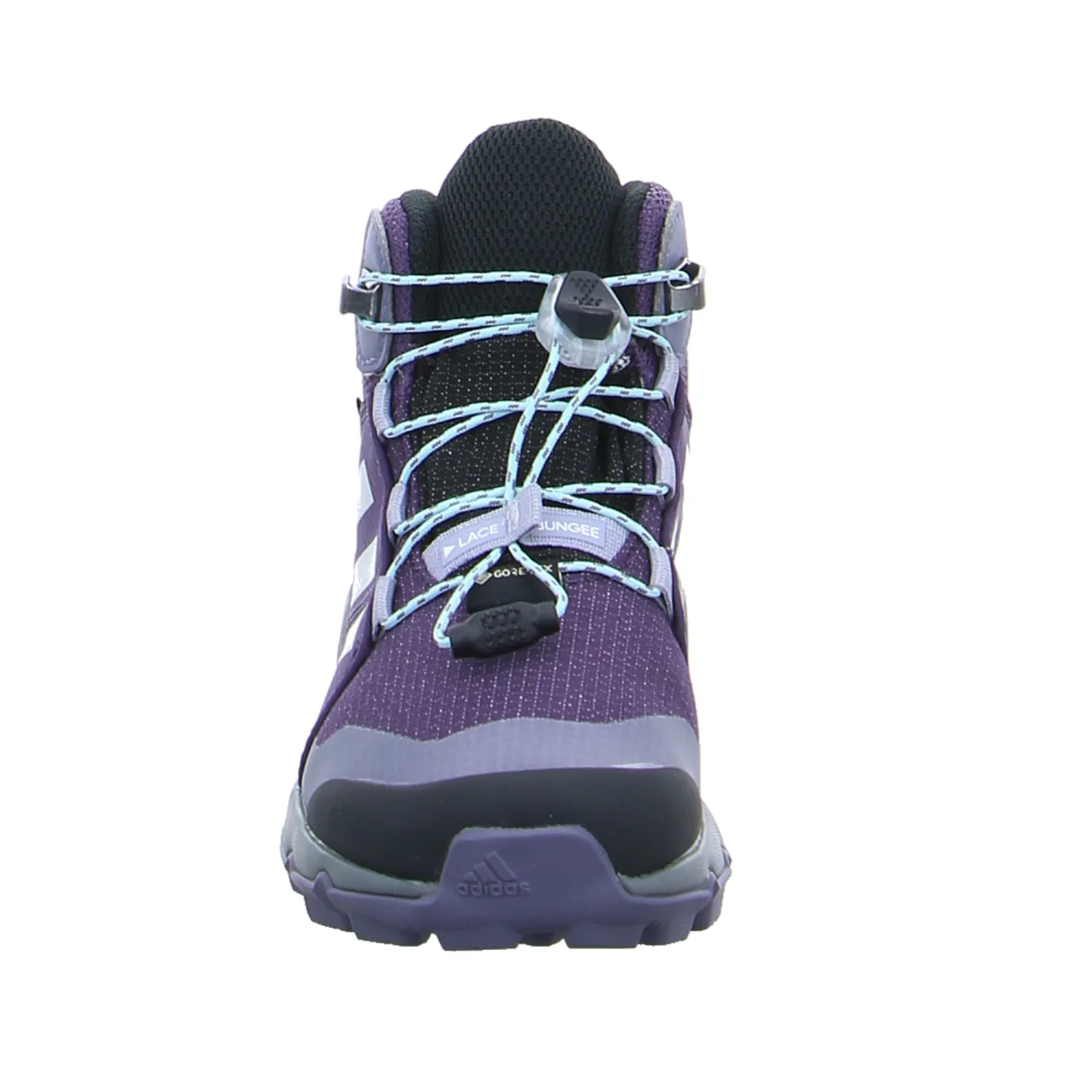 ADIDAS Kleinkinder-Sport -Halbschuh Violette Textil  Outdoor Sneaker high