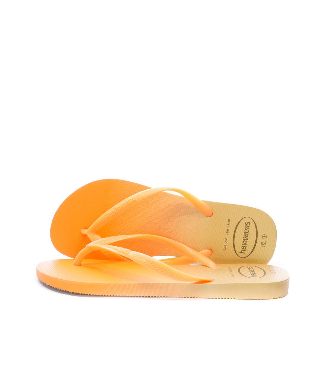 Tongs Orange/Blanche Femme Havaianas Slim Lux Sw Gradient