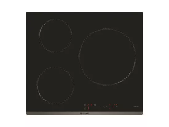 Plaque induction BRANDT 8400W 58cm, 1033937