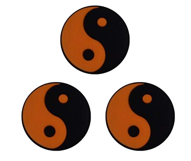 Tai Chi Damper schwarz/orange 3er