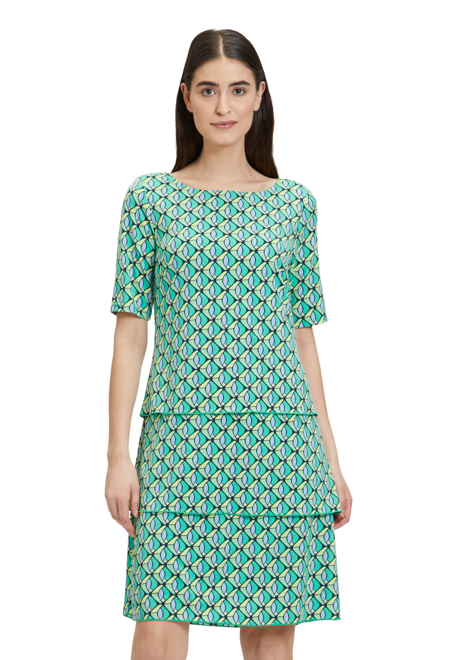 Betty Barclay| Damen Stufenkleid kurzarm