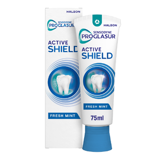 Sensodyne Proglasur Actieve Shield Fresh Mint Tandpasta 75ML