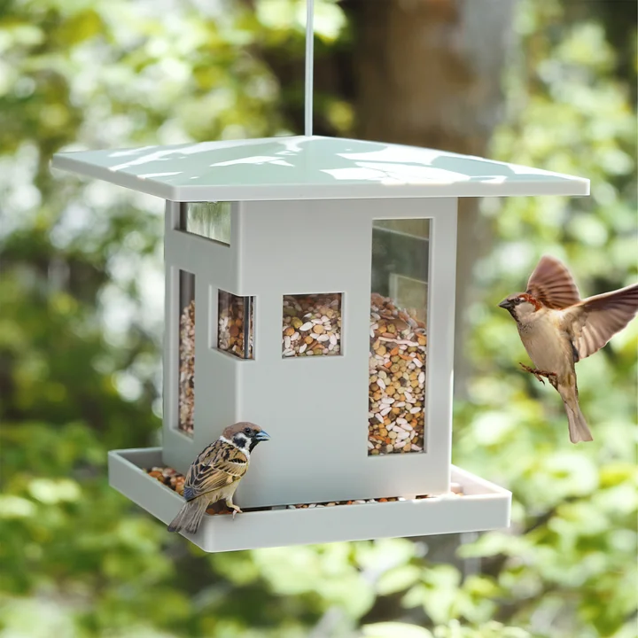 Umbra - Bird Café Futterstelle, grau