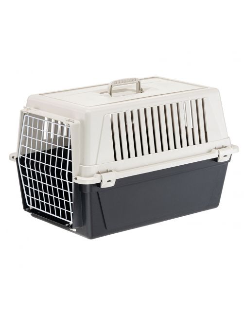 Ferplast Vervoersbox Atlas 30 Basic - Hondentransportbox - 60x40x38 cm Zwart 30 Basic