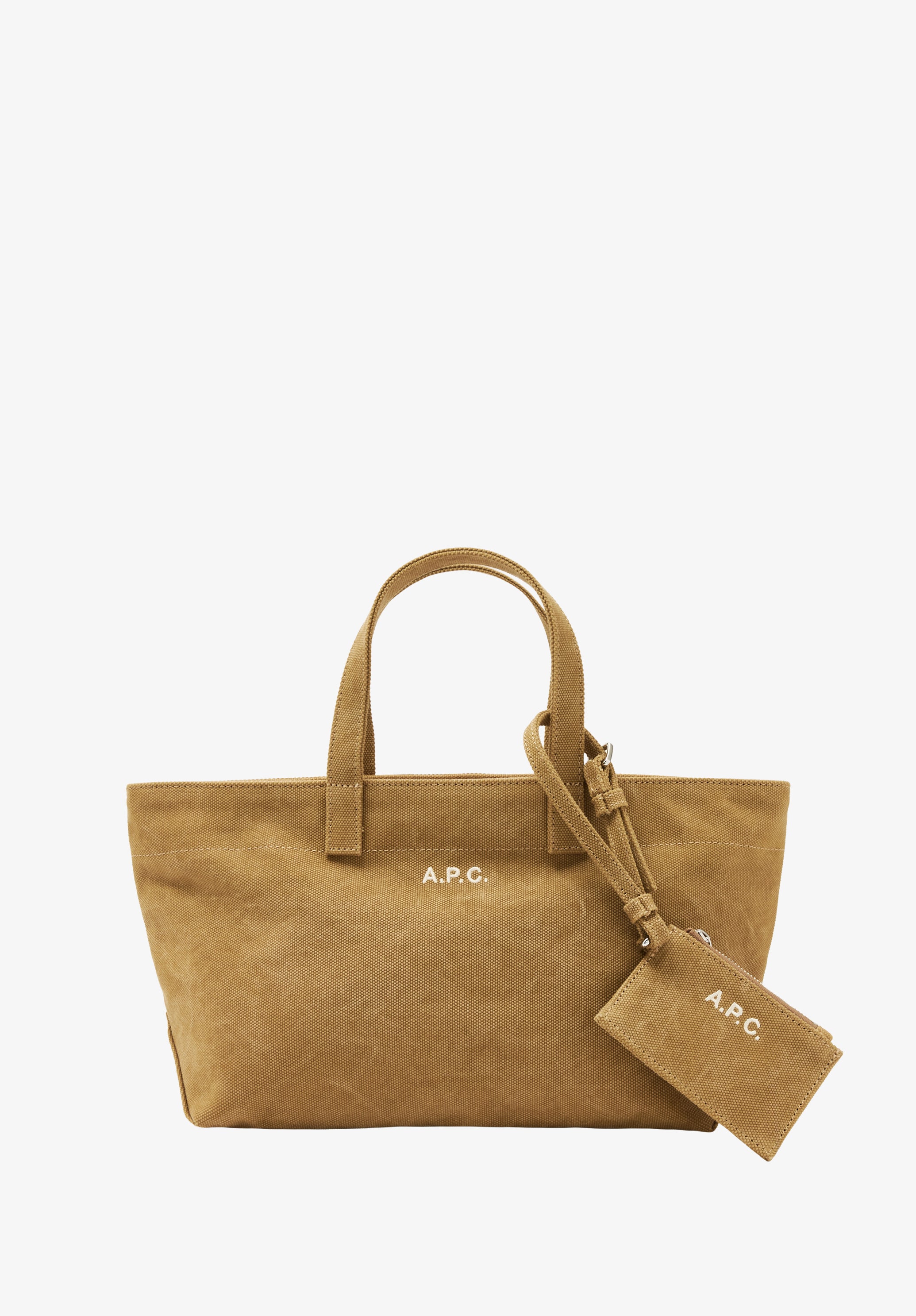 Sac Drummer Toile Small - Beige fonce