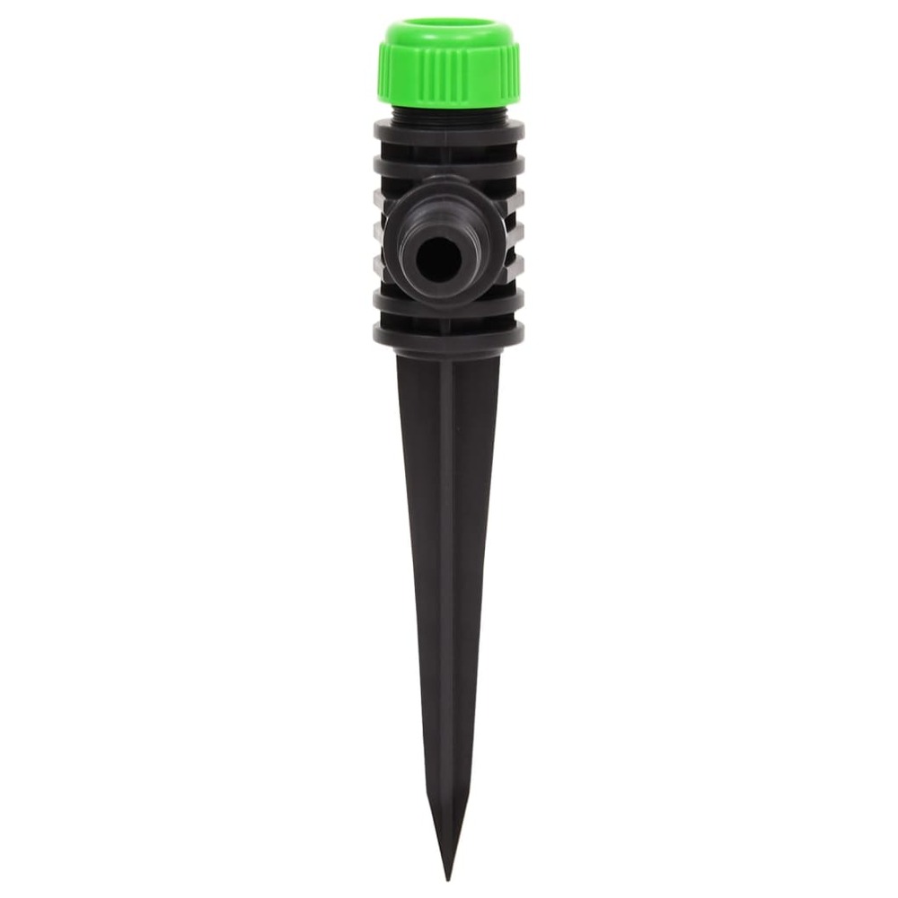 Arroseurs rotatifs 6 pcs vert et noir 3x6x19,5 cm abs et pp