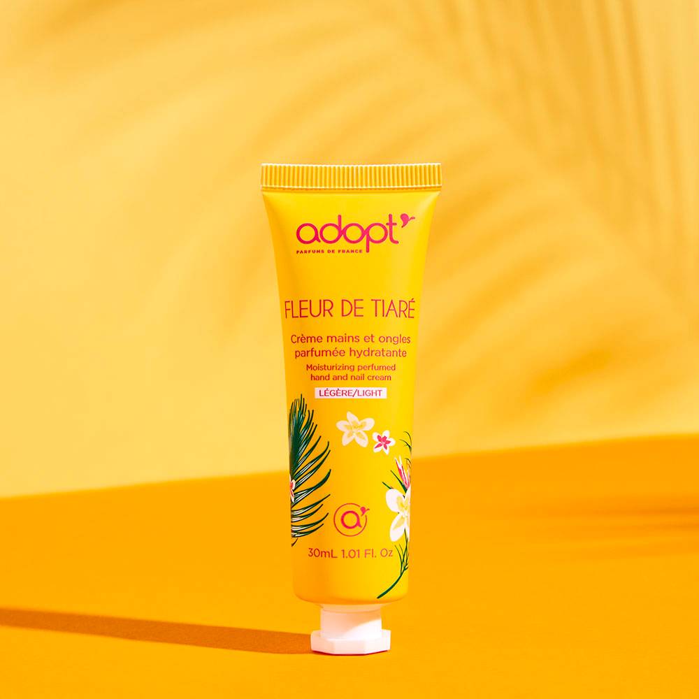 Fleur de tiaré Crème mains et ongles hydratante 30ml