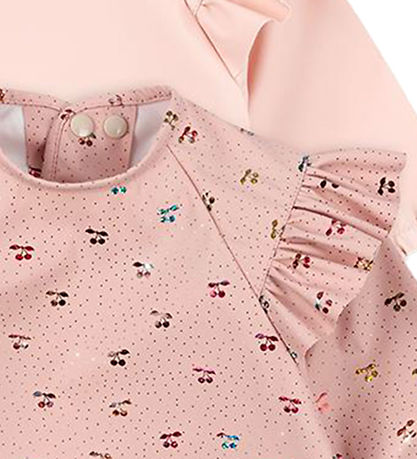 Konges Sløjd Forkl?der - PU - 2-pak - Fairy Cherry/Cameo Rose