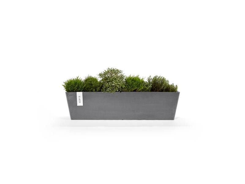 Ecopots Pflanzentopf Bruges 80 Grau Kräutertopf