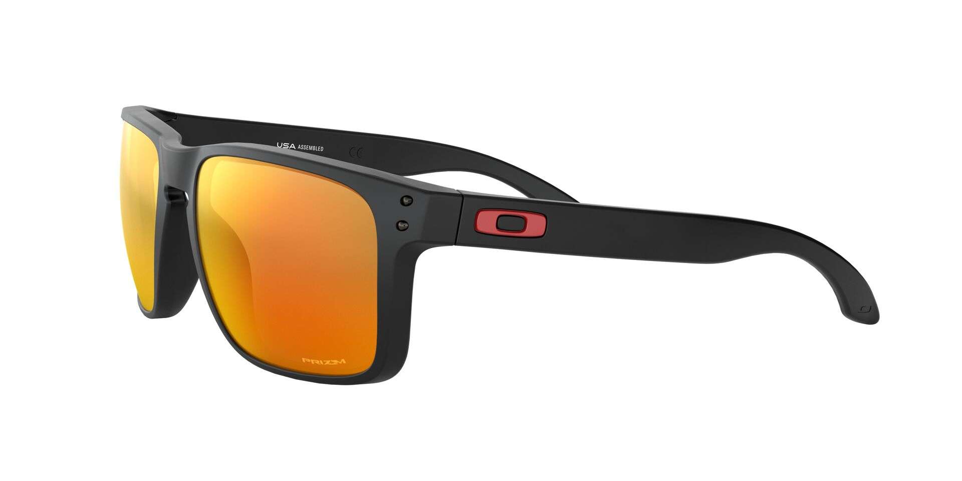 Oakley Holbrook XL Sport Zonnebril Mat Zwart met Prizm Ruby Lens