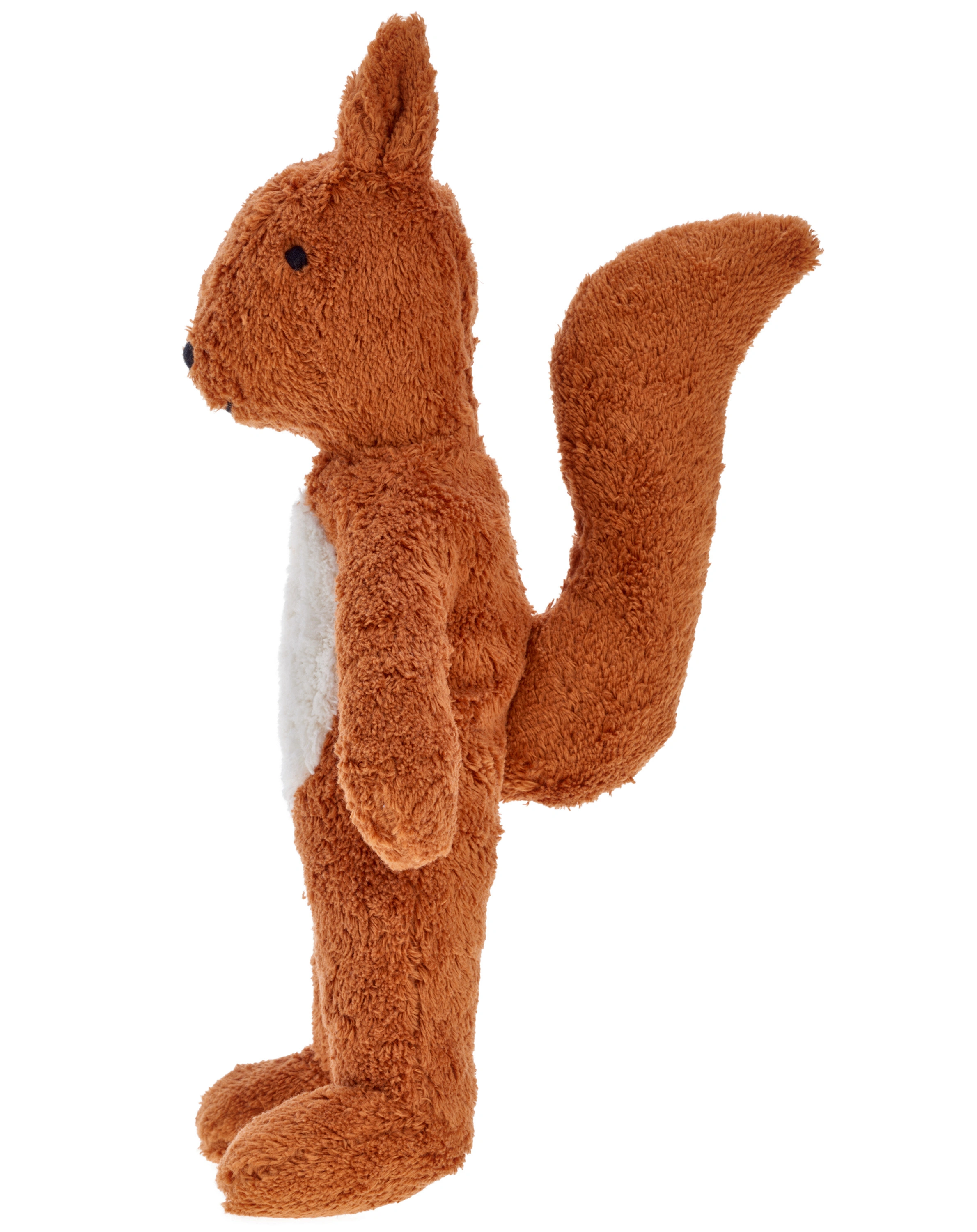 Schlenkerkuscheltier EICHHÖRNCHEN KLEIN (32cm) in rotbraun