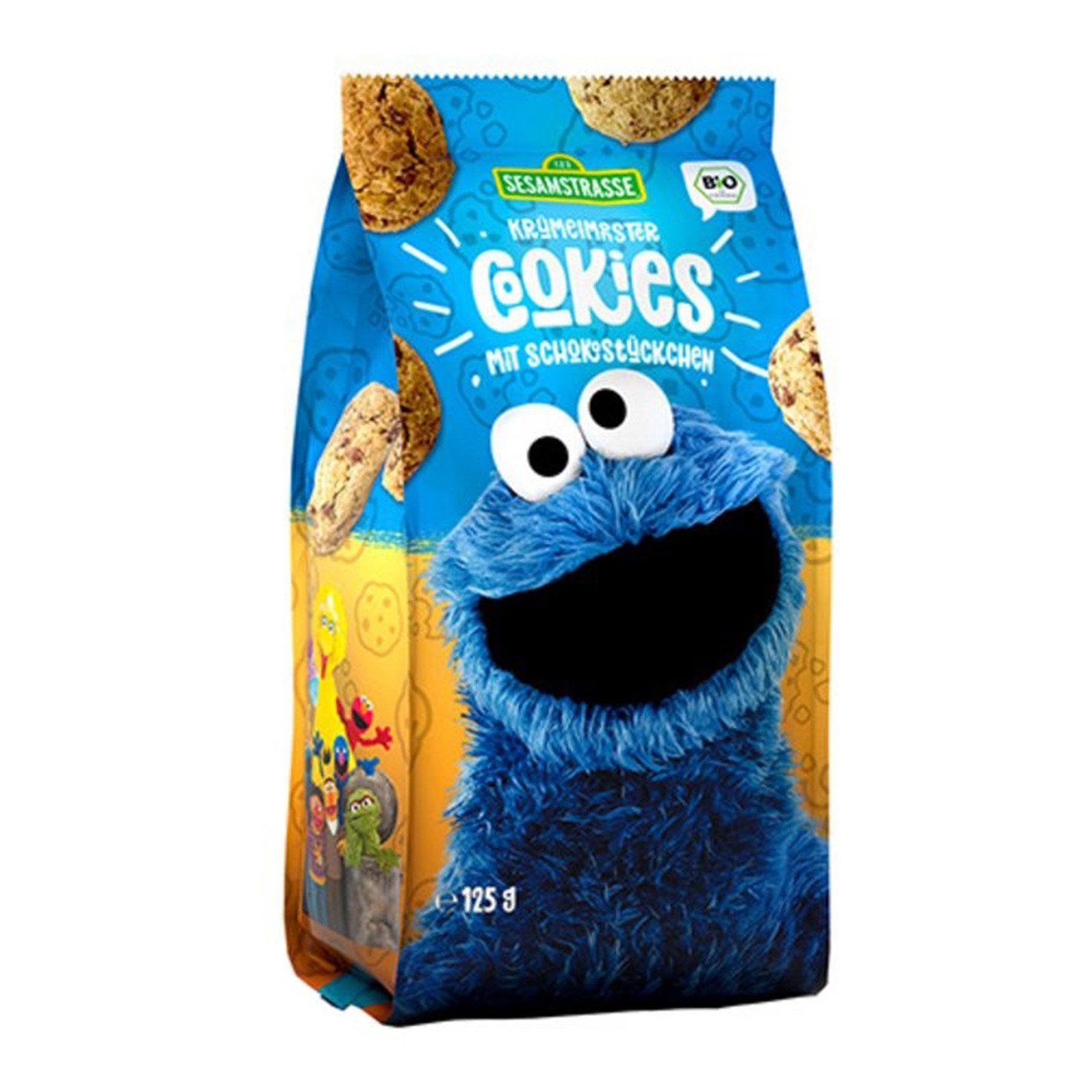 Sesamstrasse Krümelmonster Kekse mit Schokostückchen