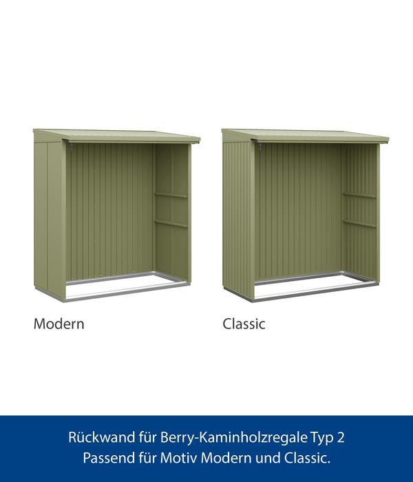 Hörmann Rückwand für Berry-Kaminholzregal