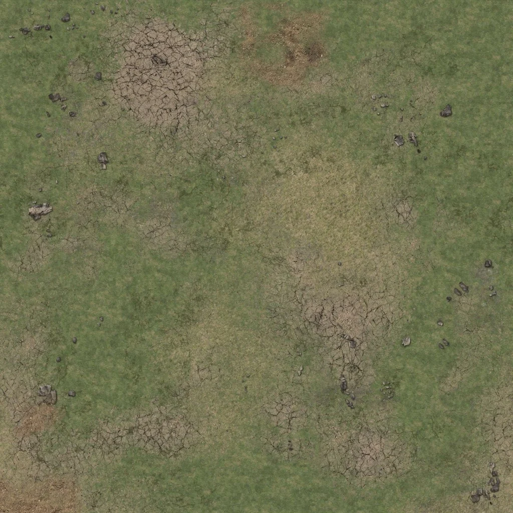 Battle Systems: Grassy Fields Gaming Mat 3x3