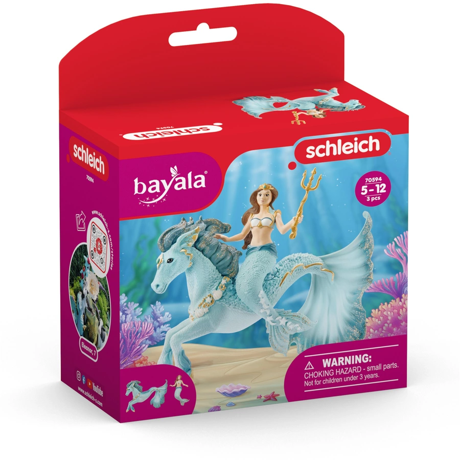 schleich® Meerjungfrau-Eyela auf Unterwassereinhorn 70594