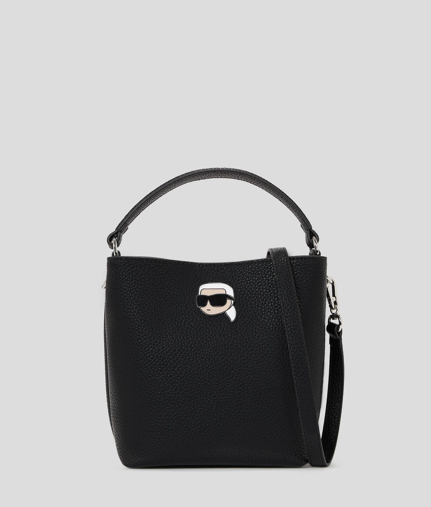 SAC SCEAU GRAINÉ IKON - Noir