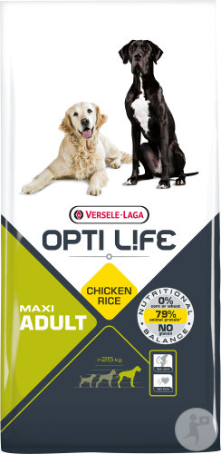 Versele-Laga Opti Life Adult Maxi Grands Chiens Adultes Poulet Et Riz 12,5kg