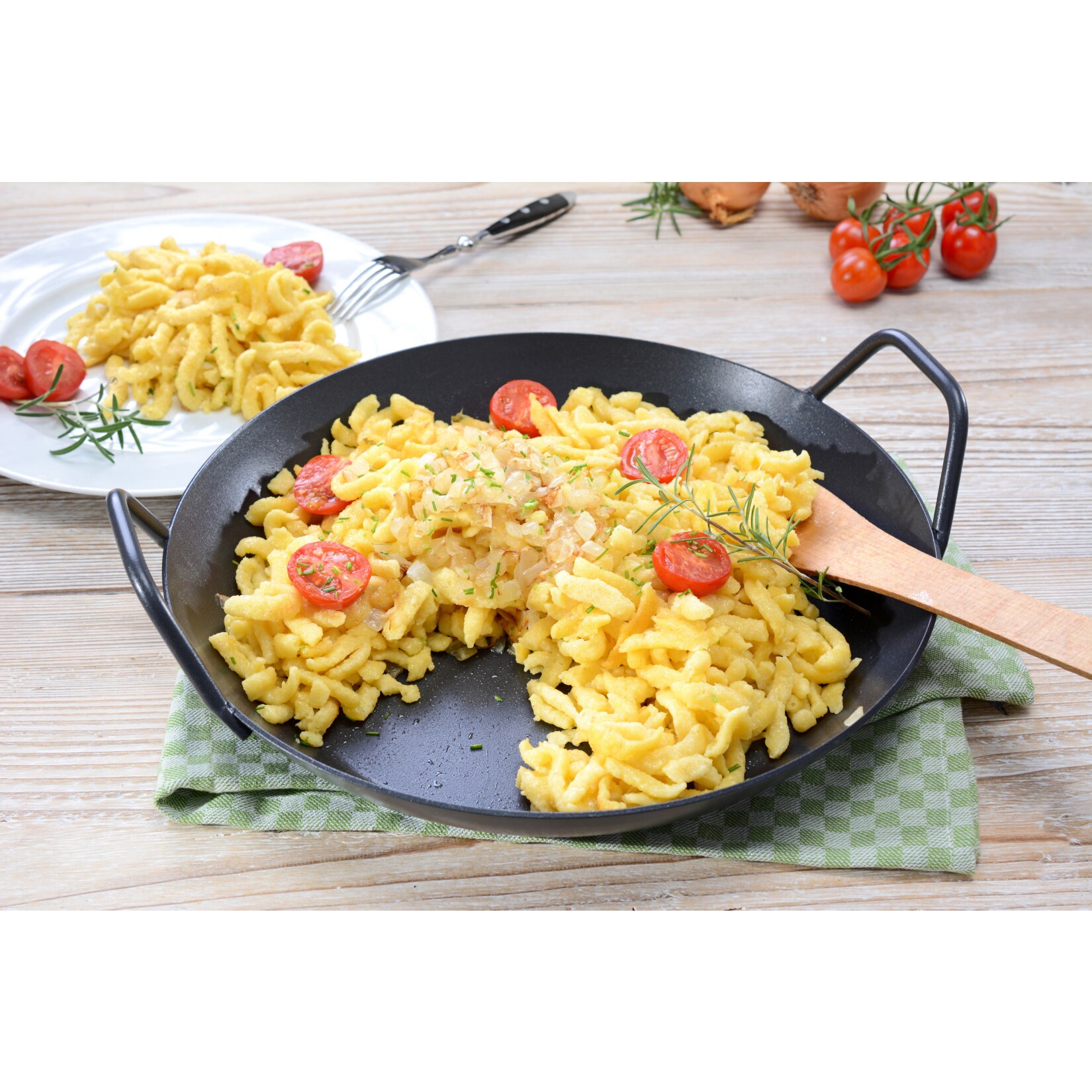GRÄWE Servierpfanne groß schmiedeeisern ECO PRO