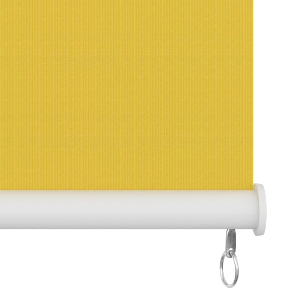Store roulant d'extérieur 220x140 cm jaune