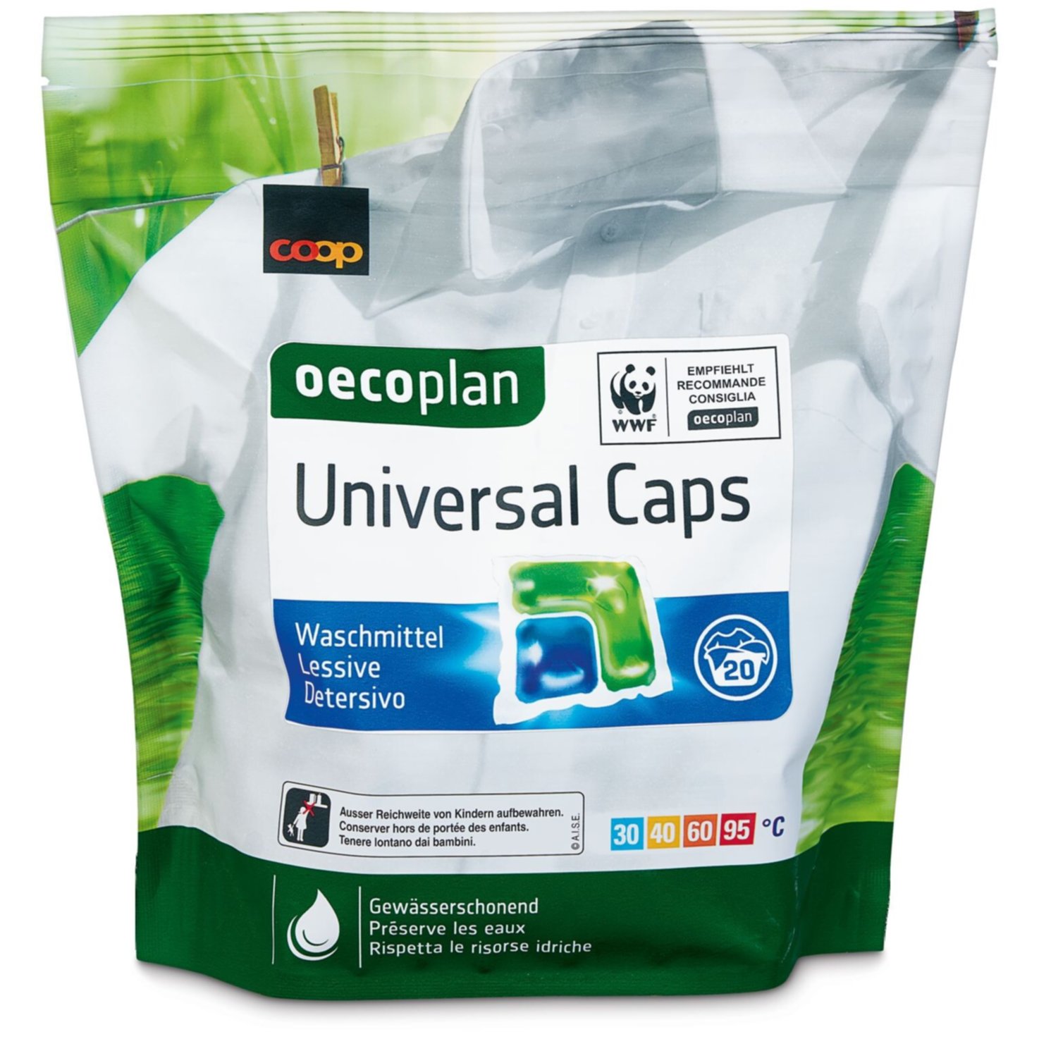 Oecoplan Waschmittel Universal Caps 20 Waschgänge