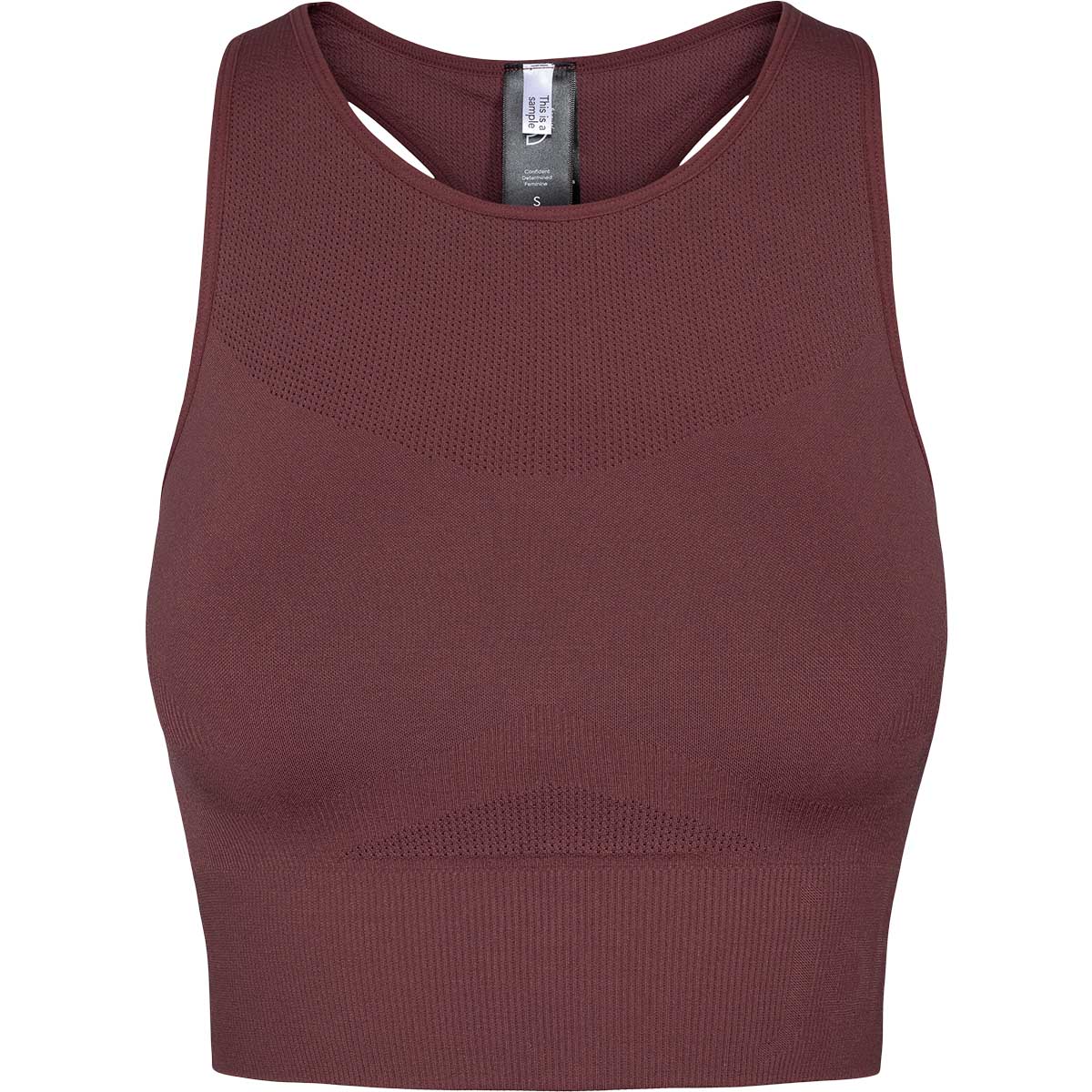 Johaug Sculpt Seamless Crop Træningstop Dame