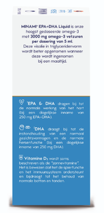 Minami EPA&DHA Vitamine D3 Liquid 150ML