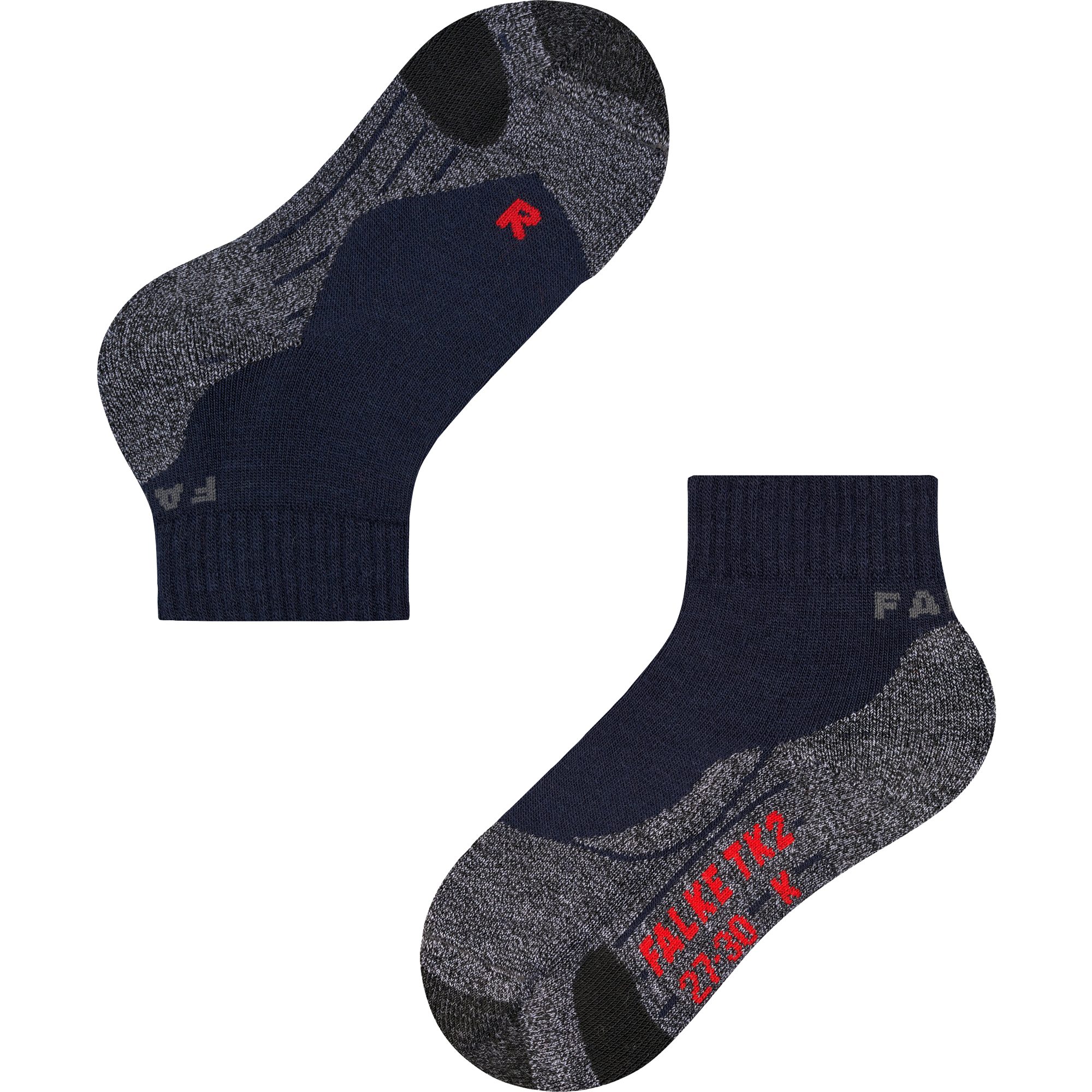Falke TK2 Short Wandersocken Kinder marine