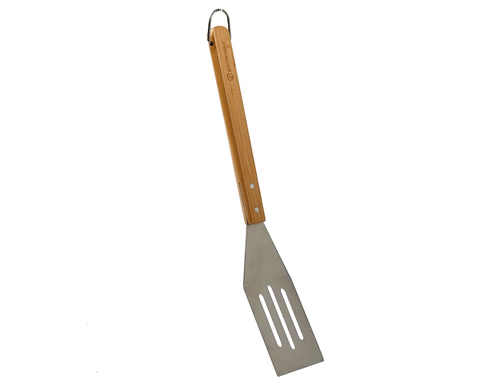 ESPÁTULA CHURRASCO GARDENSTAR CABO MADEIRA 43.5CM