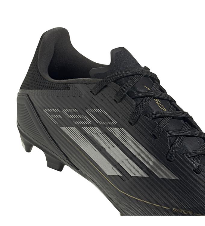 adidas F50 LEAGUE FG/MG IE3181 CBLACK-IRONMT-GOLDMT