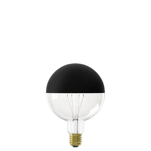 ampoule globe led à calotte noire E27 4W 280lm g125