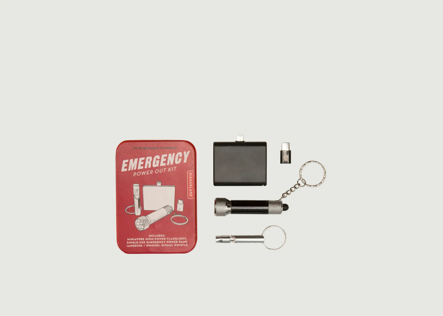 Kit d'urgence éléctrique Kikkerland
