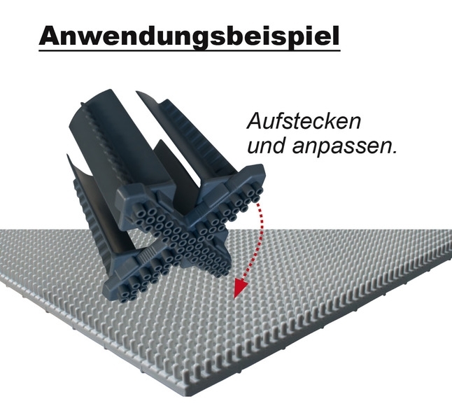 Purvario FLEXXI 100 Flaschen und Glashalter - Anthrazit